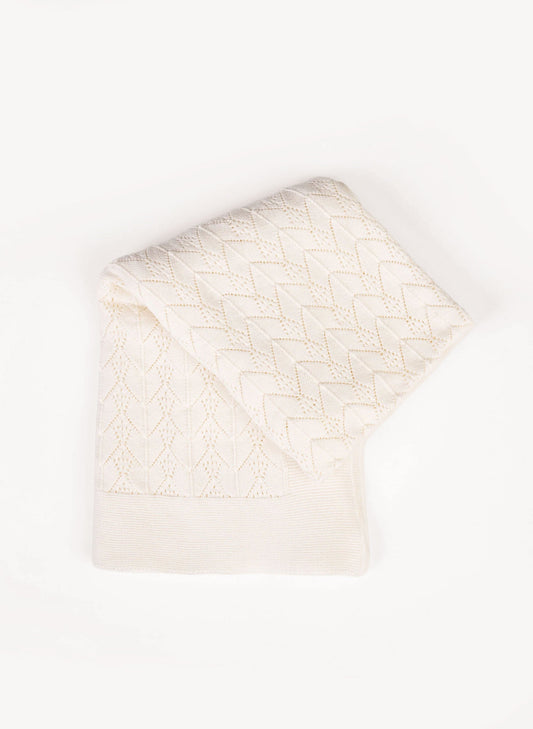 Wonder Baby Organic Cotton Blanket - Ivory