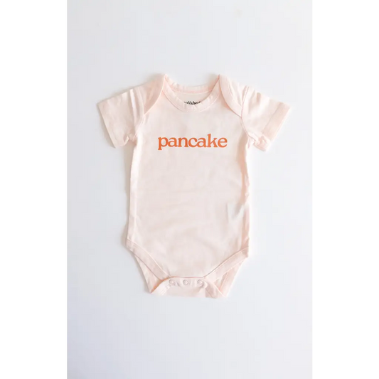 Pancake Organic Cotton Baby Bodysuit