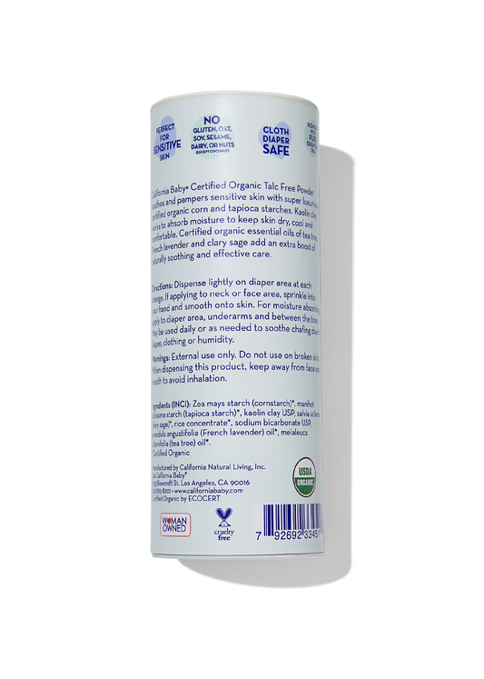 Calming⢠Organic (Talc-Free) Powder