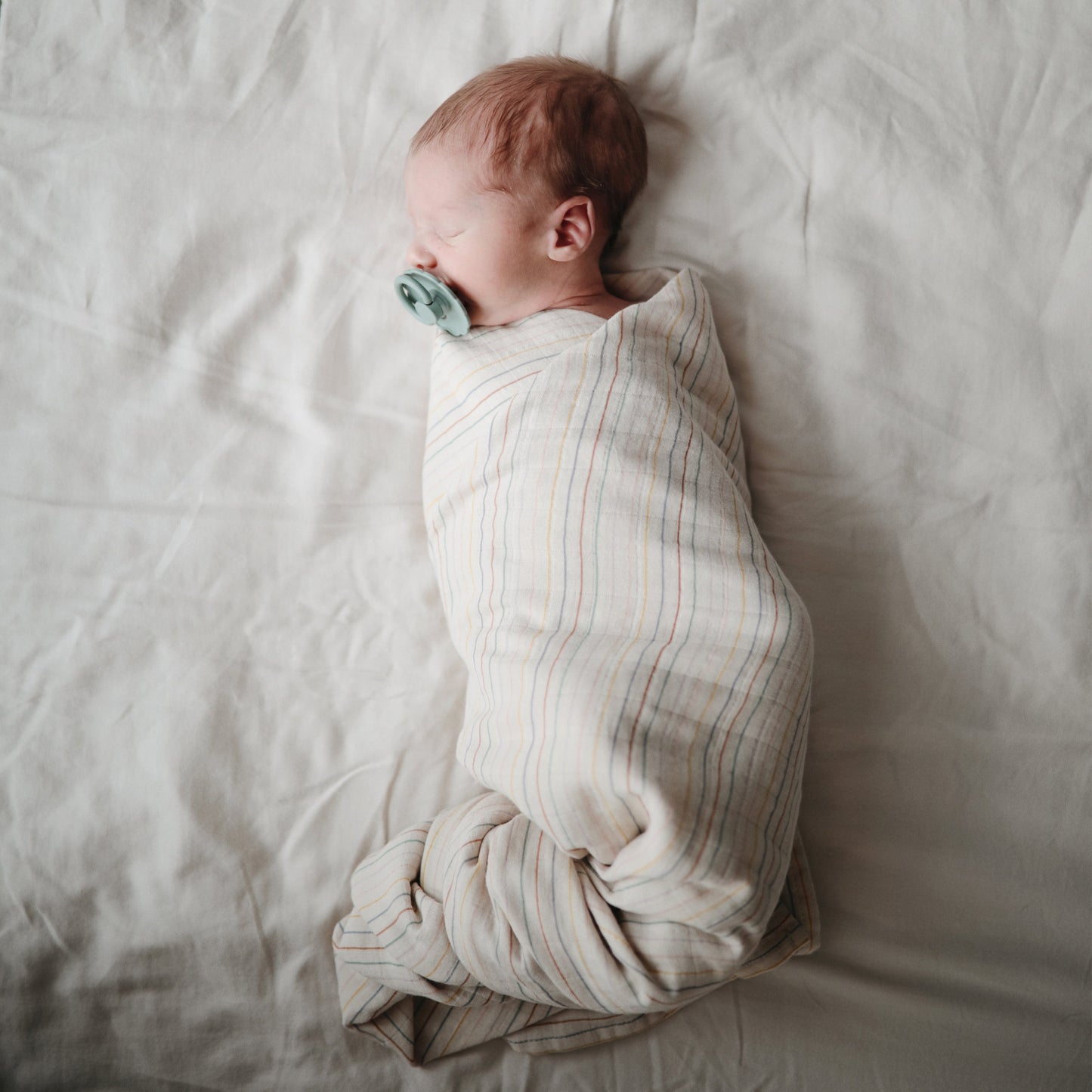Organic Cotton Muslin Swaddle Blanket