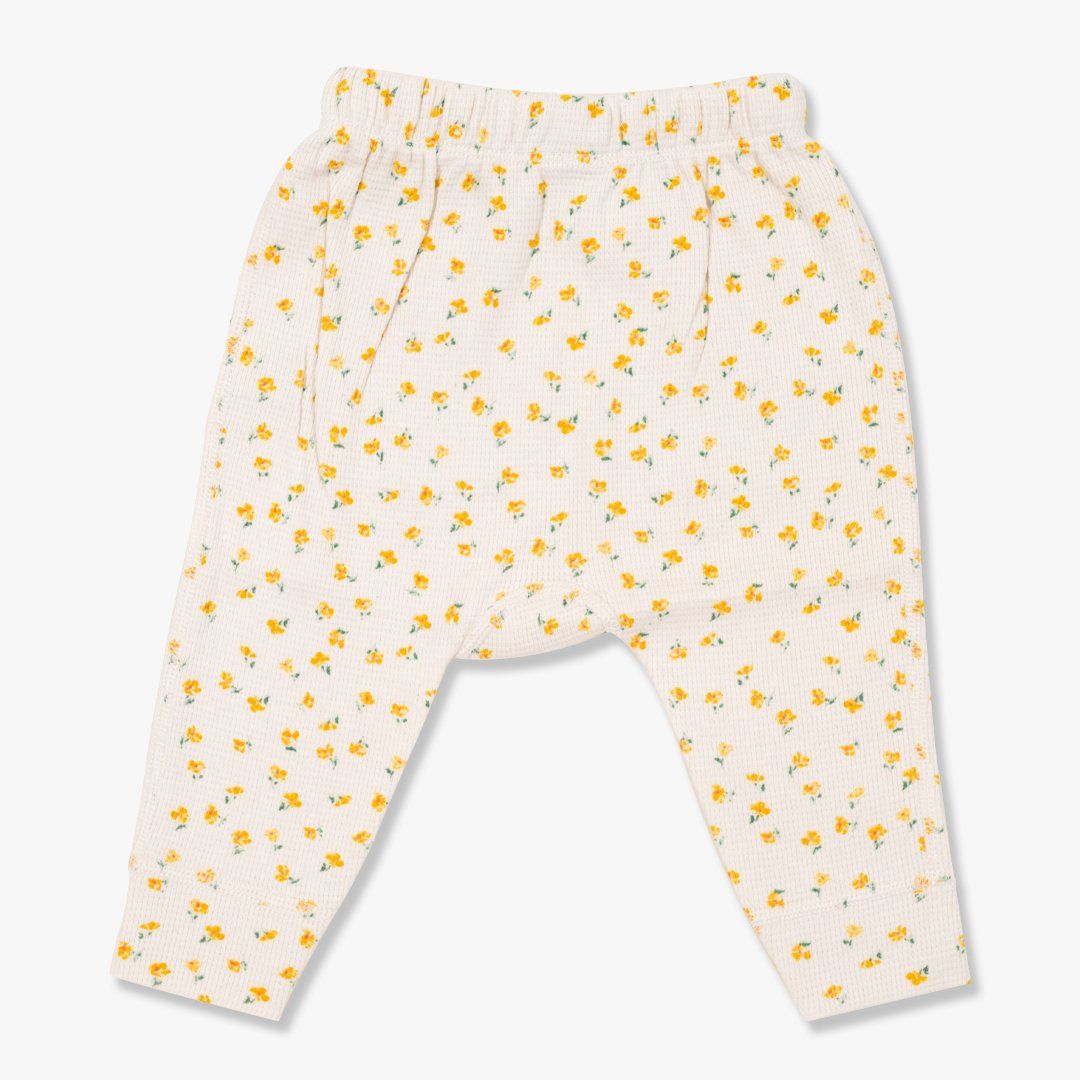 Chamomile Waffle Harem Jogger Pants