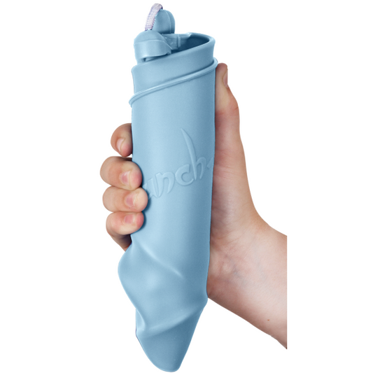 Duck Egg Blue Silicone Sand Bucket and Spade by Scrunch