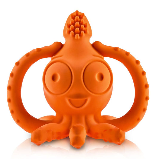 Sqwiddle the Squid Teething Toothbrush