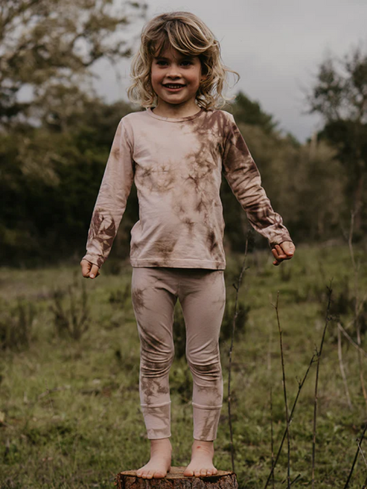 The Tie-Dye Top, Blush