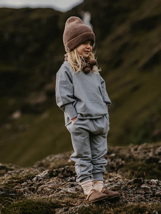 The Tracksuit Trouser, Grey Melange