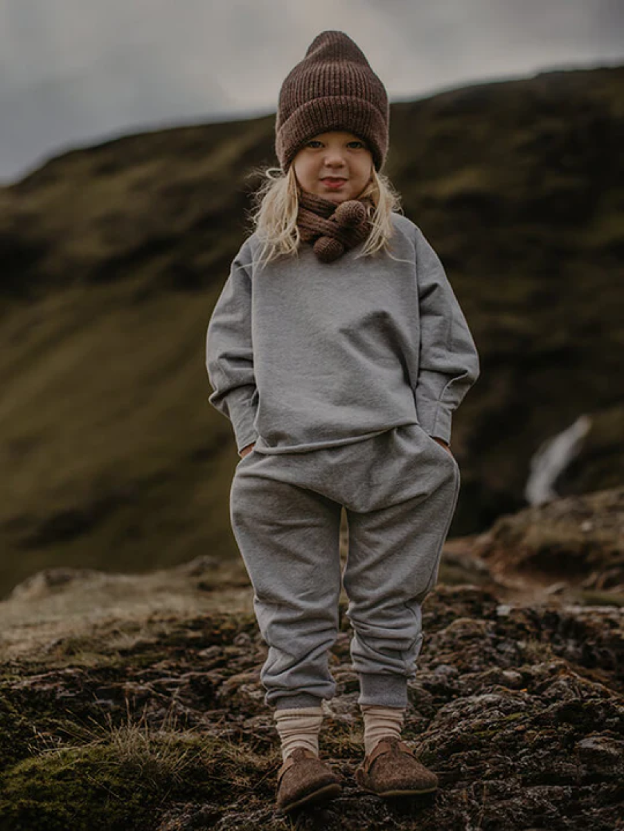 The Tracksuit Trouser, Grey Melange