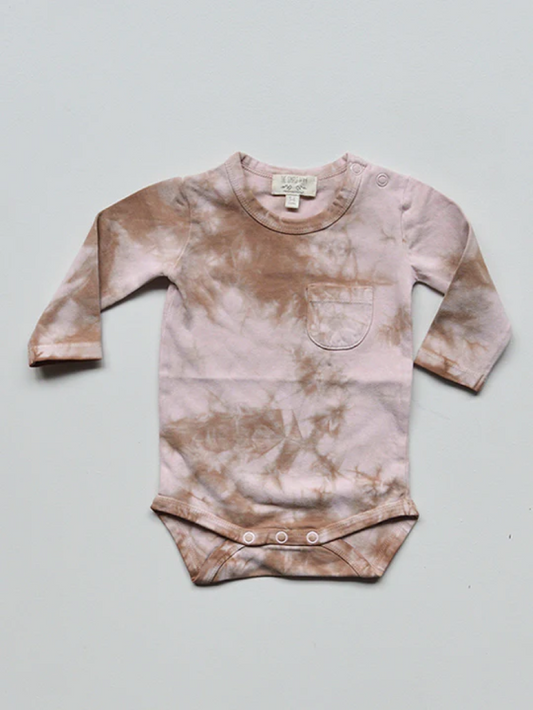 The Tie-Dye Bodysuit, Blush