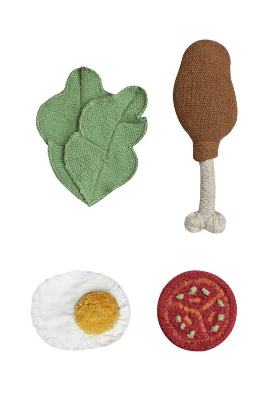 Organic Cotton Chicken Combo Playset