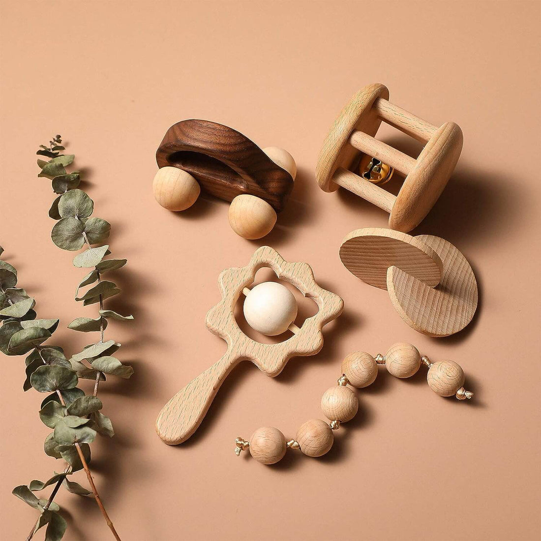 Heirloom Quality Wooden Baby Toys, Rattles and Teethers