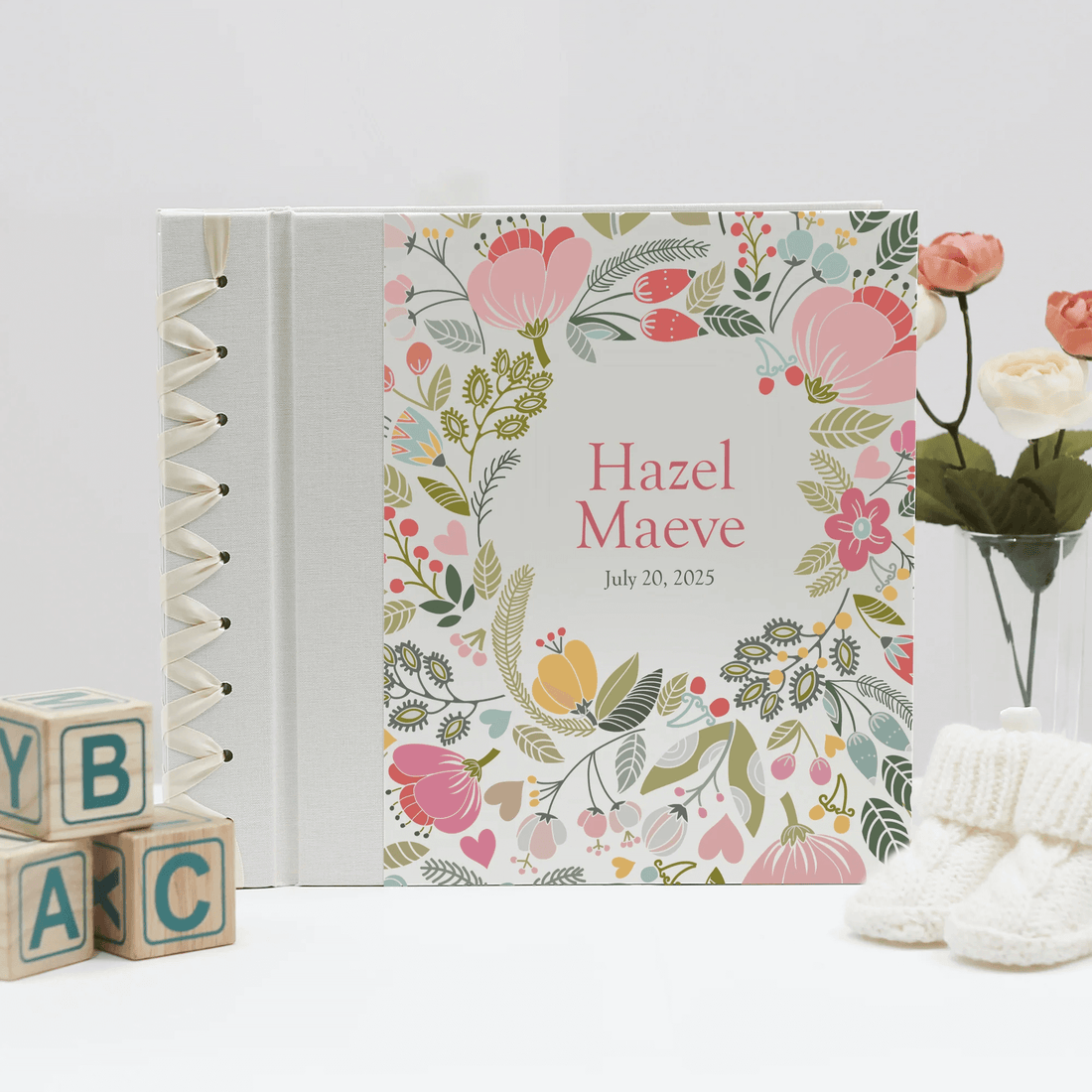 Rag & Bone Bindery Baby Memory Book