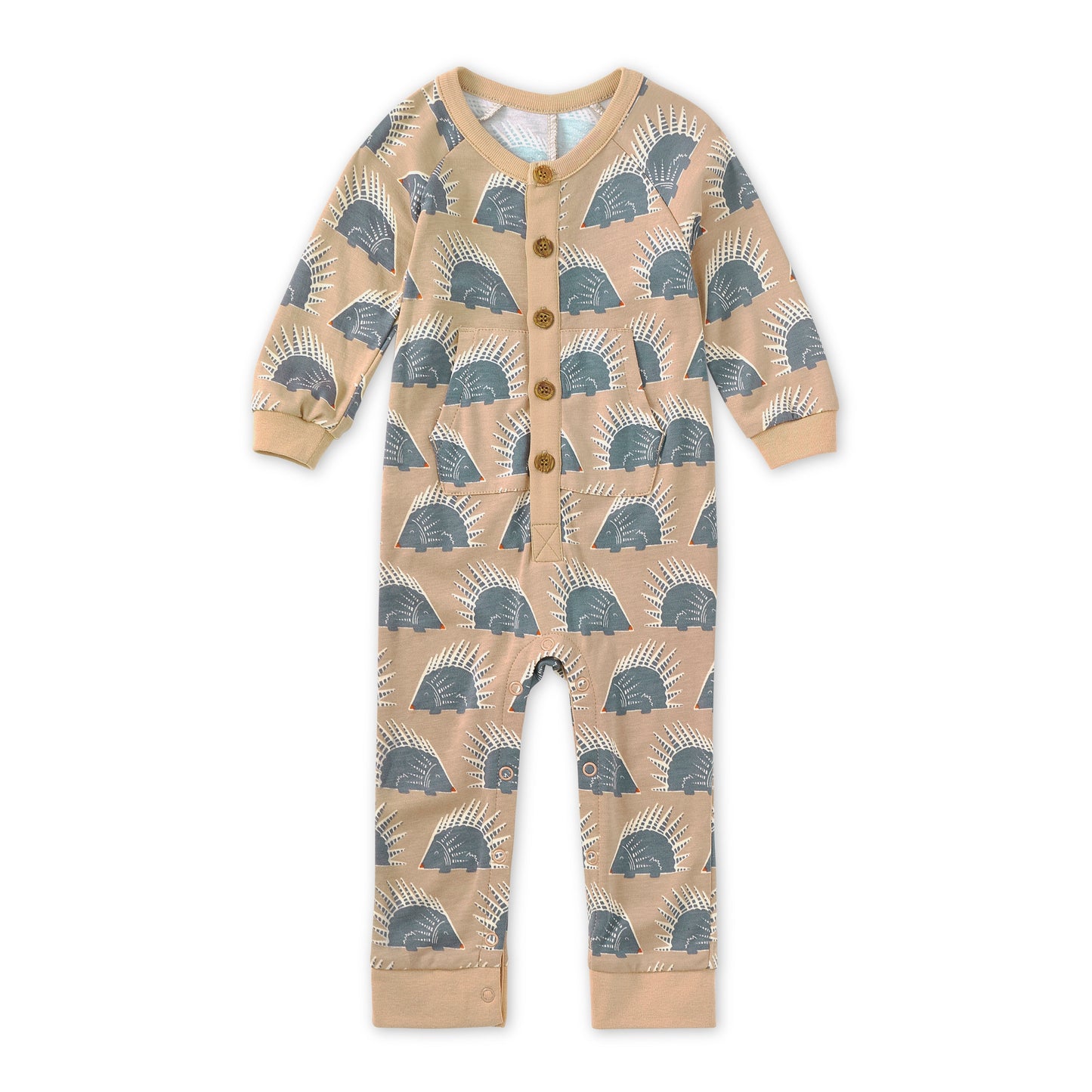 Bamboo Blend Kangaroo Romper - Chill Quill