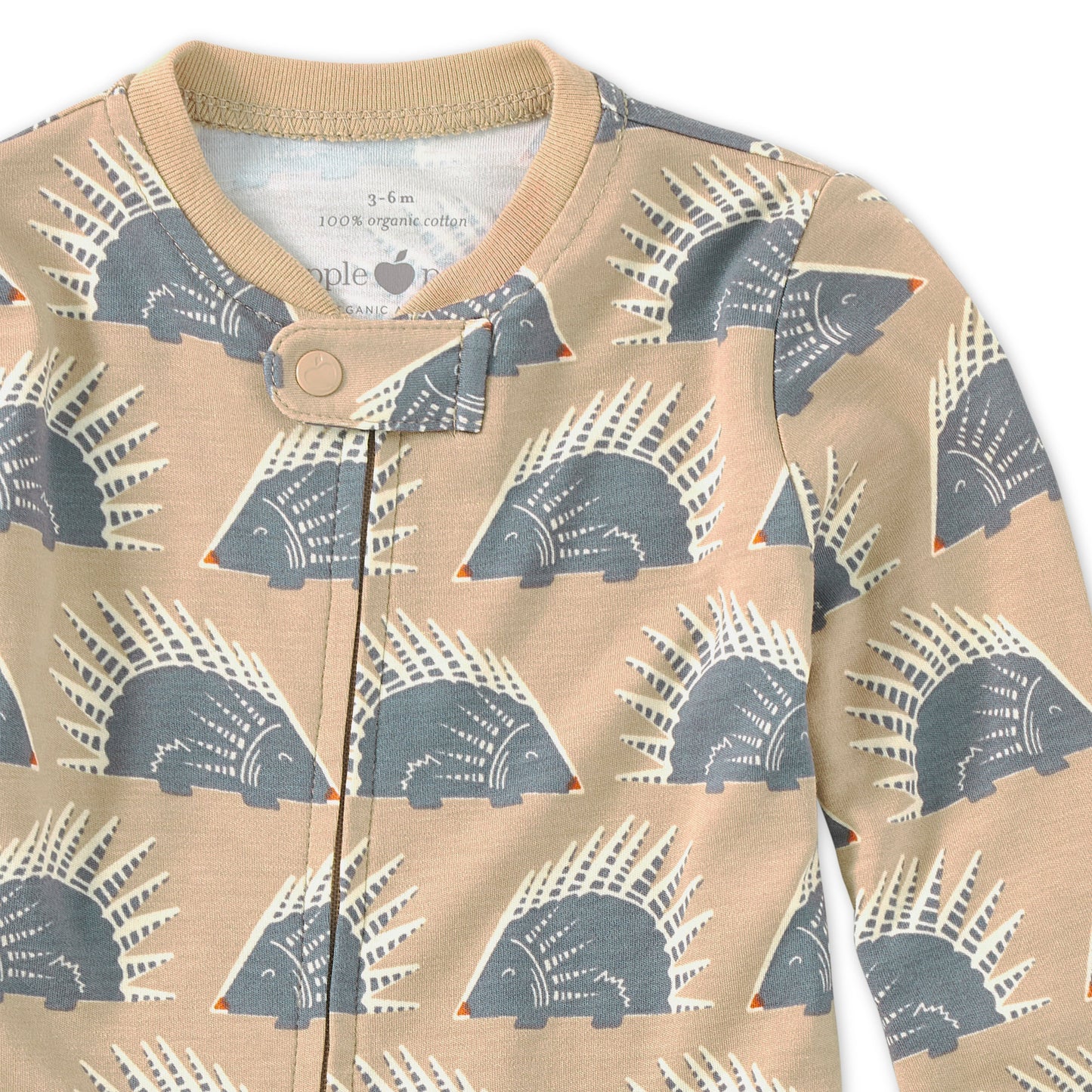 Bamboo Blend Zip Footie - Chill Quill