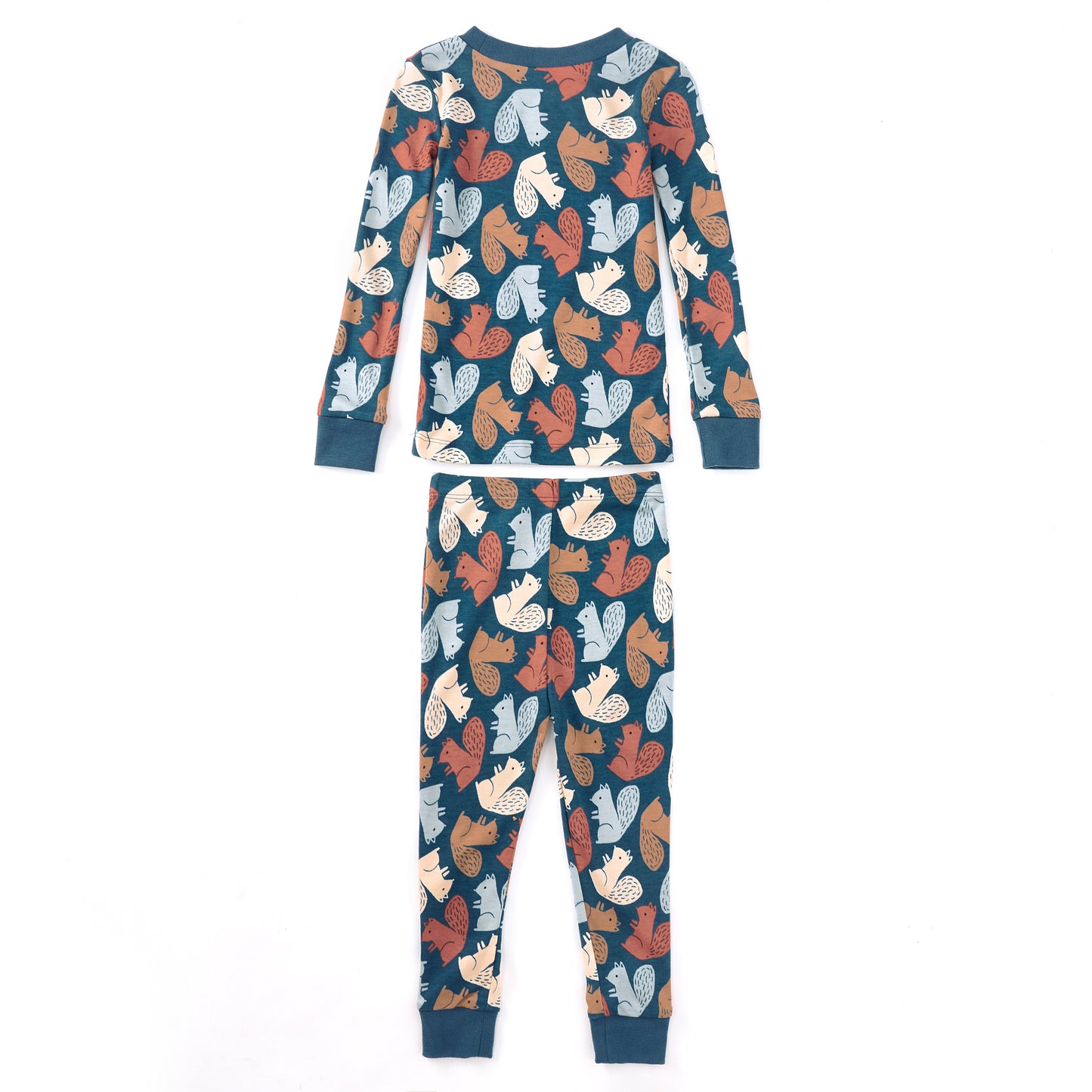 Bamboo Blend Pajamas - Squirrel Scurry