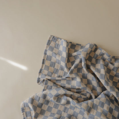 Organic Cotton Muslin Swaddle Blanket