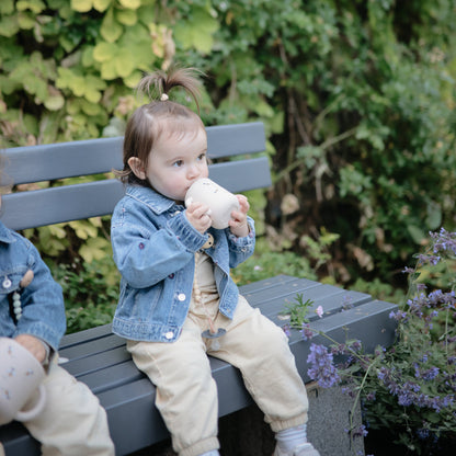 Silicone Training Cup + Straw