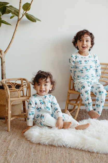 Bamboo Blend Pajamas - Farmyard Cruisers