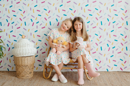Bamboo Blend Short Sleeve Twirly Tee Dress - Sugar Rush