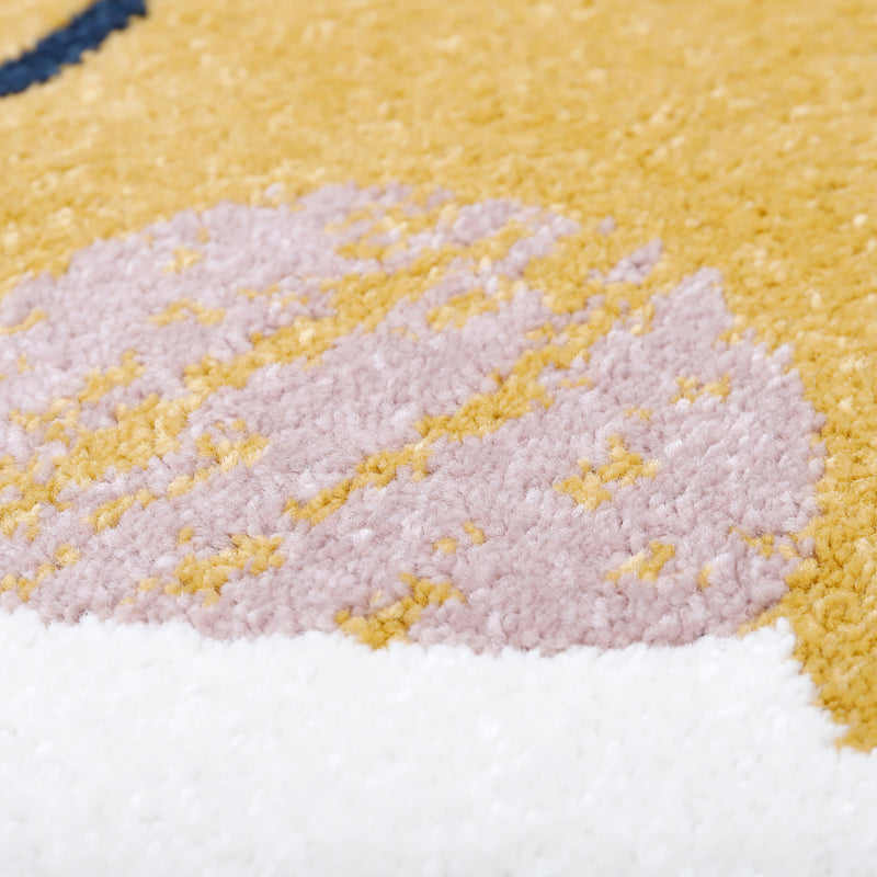 SÖREN children's rug leopard