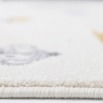LITTLE WILD MONKEY HONEY M children's rug