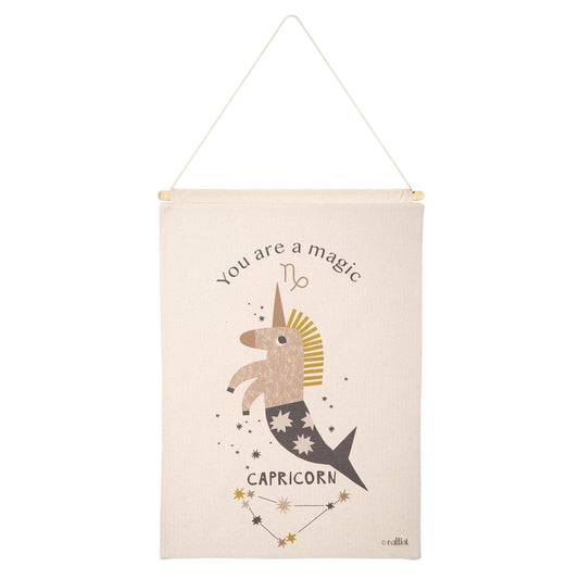 LITTLE CAPRICORN children's wall decoration zodiac sign capricorn