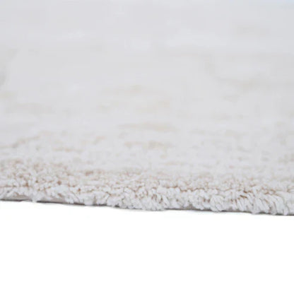 GENTLE FLORA Children's bedroom carpet in washable cotton with flowers