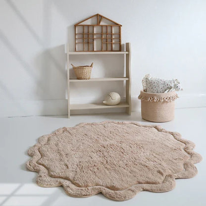 Children's washable cotton mat SWEET APRIL NUDE