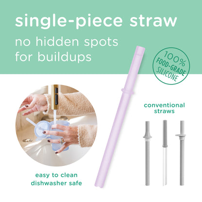 Kids Silicone Tumbler with Straw Lid, 12 Months+ (11oz)