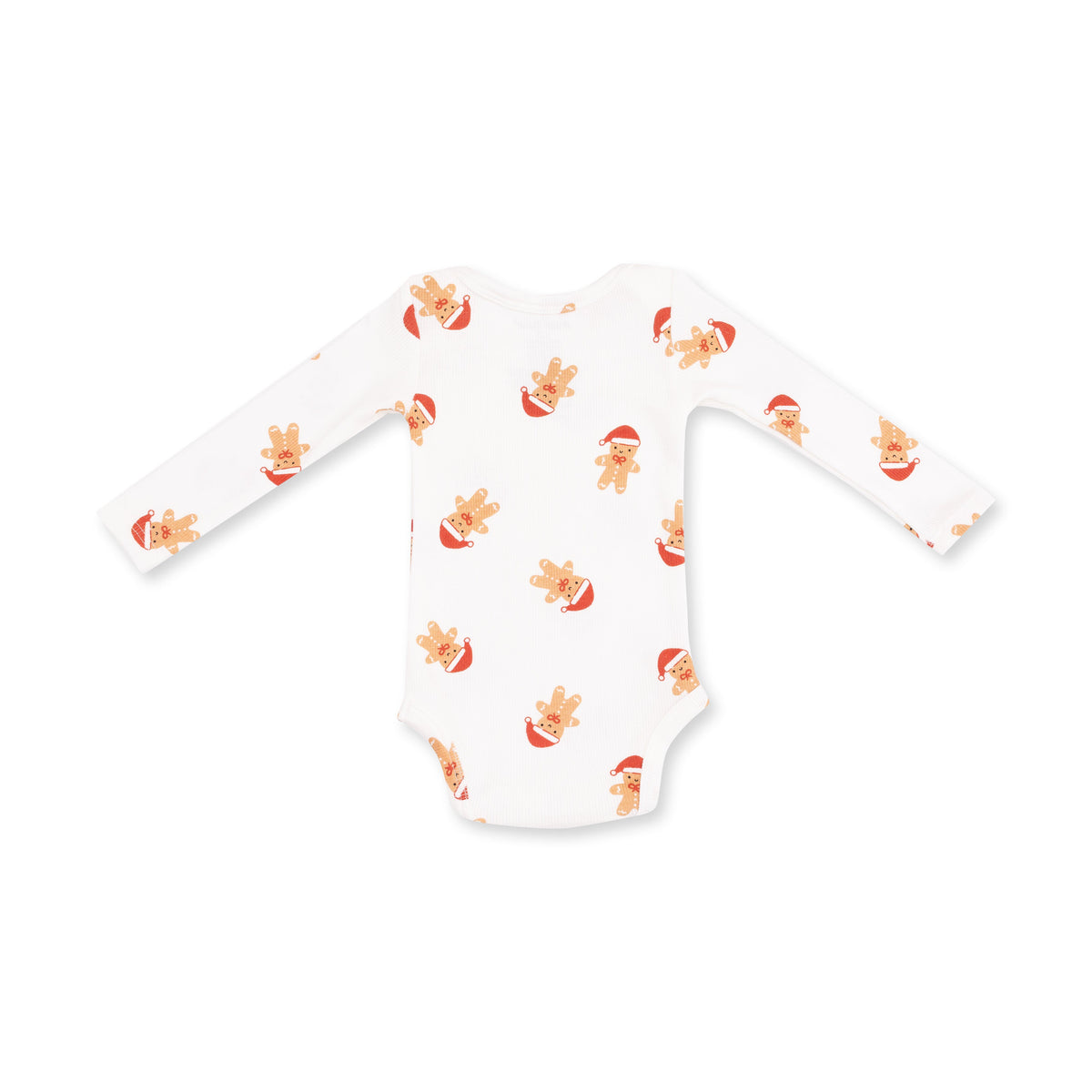 Simple Gingerbread - Ribbed - Long Sleeve Bodysuit