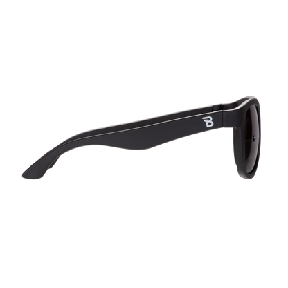Jet Black Navigator | Polarized Gradient Smoke Lenses