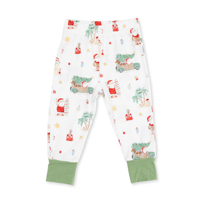 Beach Christmas - Bamboo - Long Sleeve Loungewear Set