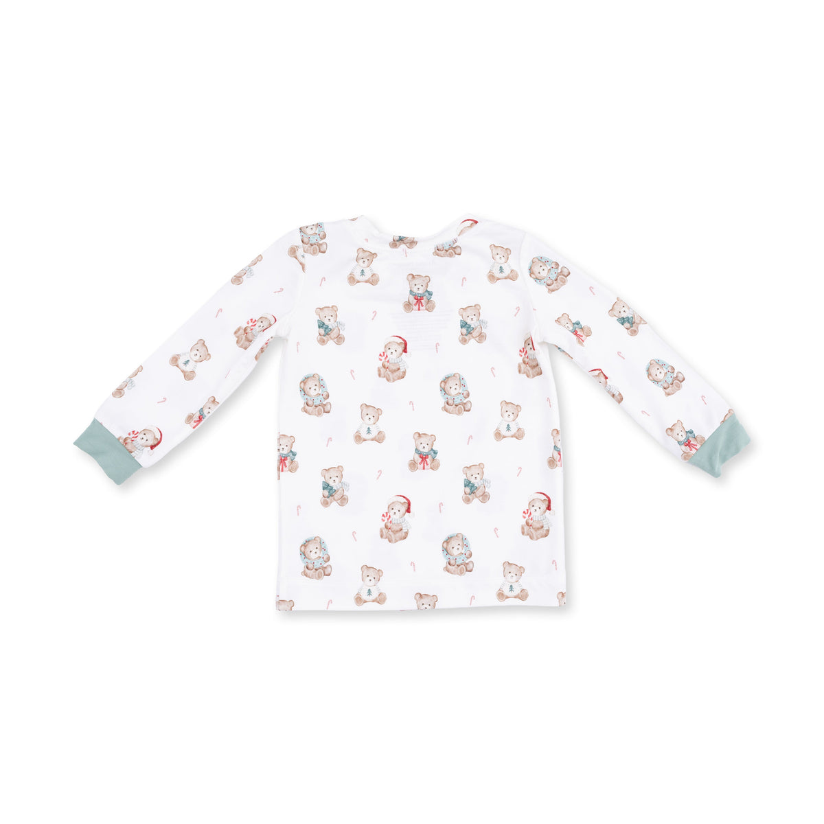 Christmas Teddy Bears Uni - Bamboo - Long Sleeve Loungewear Set
