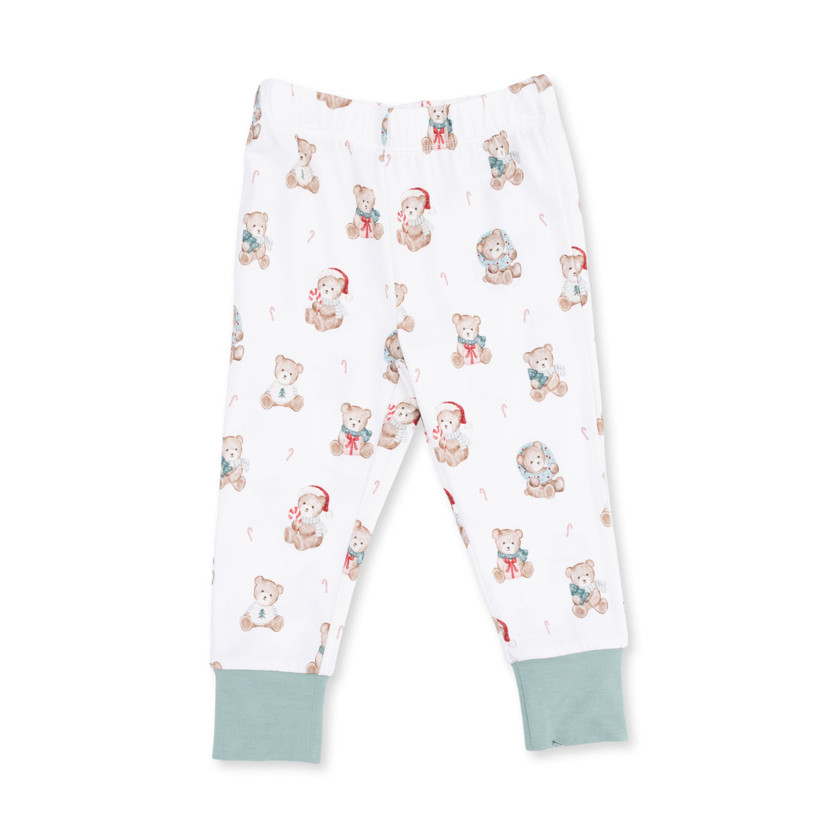 Christmas Teddy Bears Uni - Bamboo - Long Sleeve Loungewear Set