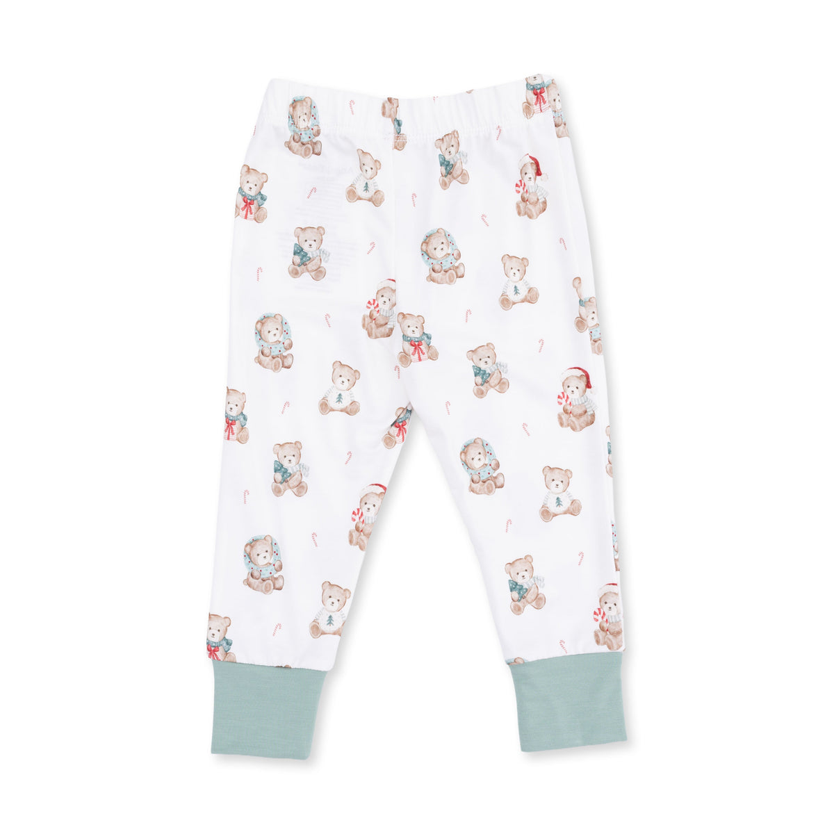 Christmas Teddy Bears Uni - Bamboo - Long Sleeve Loungewear Set