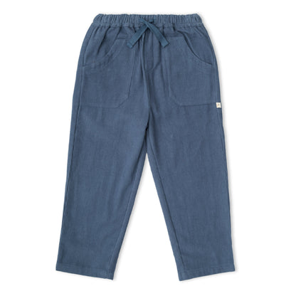 Organic Corduroy Pants - Navy
