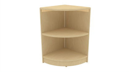 Montessori Classroom Corner Shelf - 24" Tall