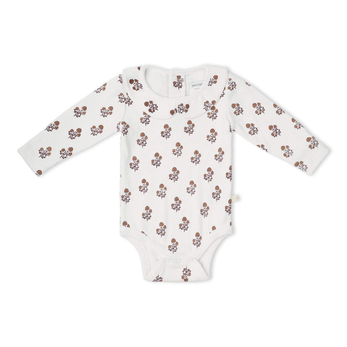 Organic Ruffle Collar Onesie & Pants Set - Loom