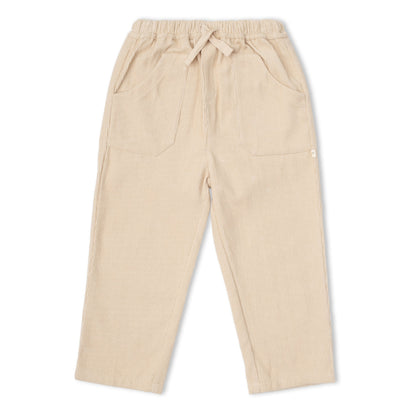 Organic Corduroy Pants - Oat