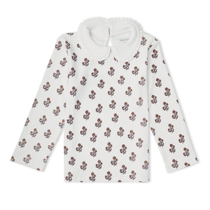 Organic Ruffle Collar Top & Legging Set - Loom