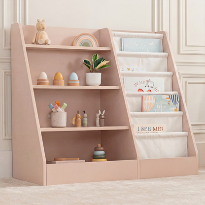 Kids Bookshelf - Blush