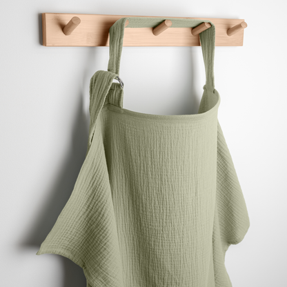 Muslin Nursing Cover, Pack of 1 in Sage