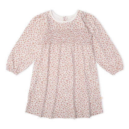 Organic Smocked Sundress - Wild Petal