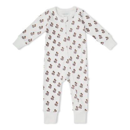 Organic 2-Way Zip Romper - Loom