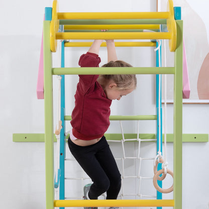 Grove | Foldable Jungle Gym - Wall Mounted - Rainbow