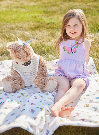 Madame Butterfly Crib Quilt