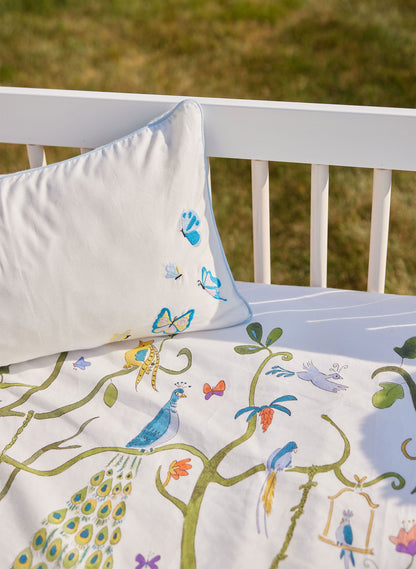 Tropical Chinoiserie Crib Sheet