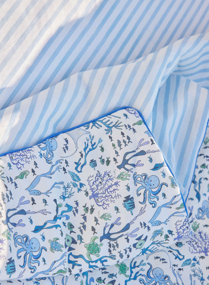 Coral Reef Crib Quilt