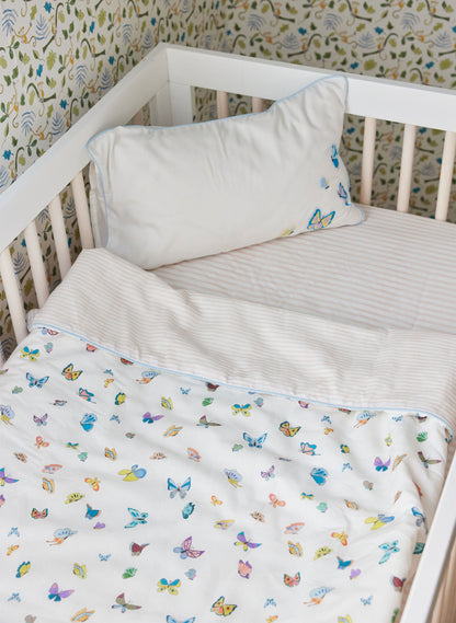 Madame Butterfly Crib Quilt
