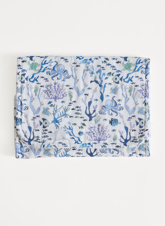 Coral Reef Burp Cloth