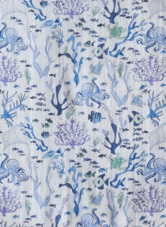 Coral Reef Shawl Blanket