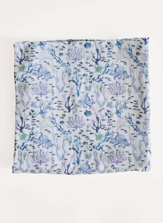 Coral Reef Shawl Blanket